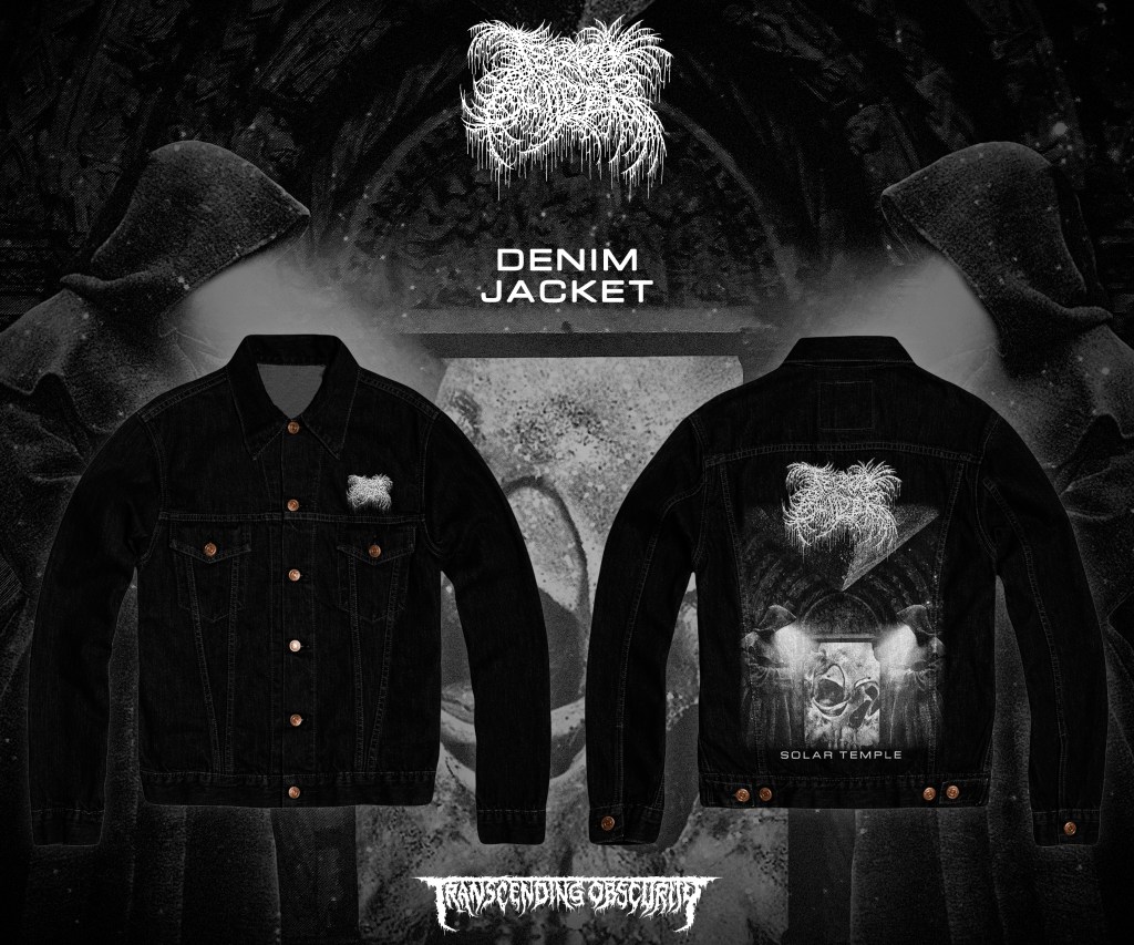 TERRA BUILDER Solar Temple Album Artwork Denim Jacket